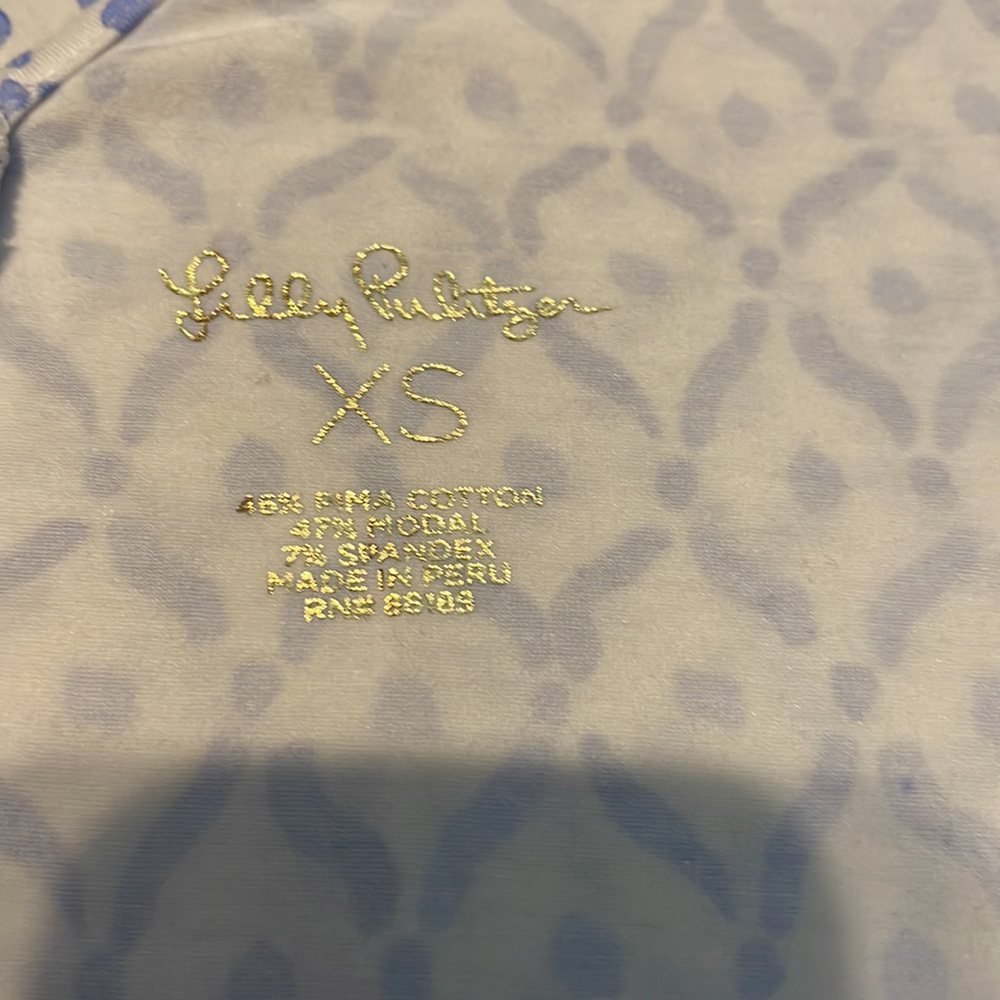 EUC Lilly Pulitzer Kristen Tank Top Multi Sea La Vie Engineered - Picture 4 of 5